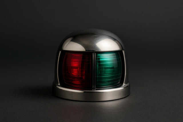 Northwind Stainless Bicolour LED Navigation Light
