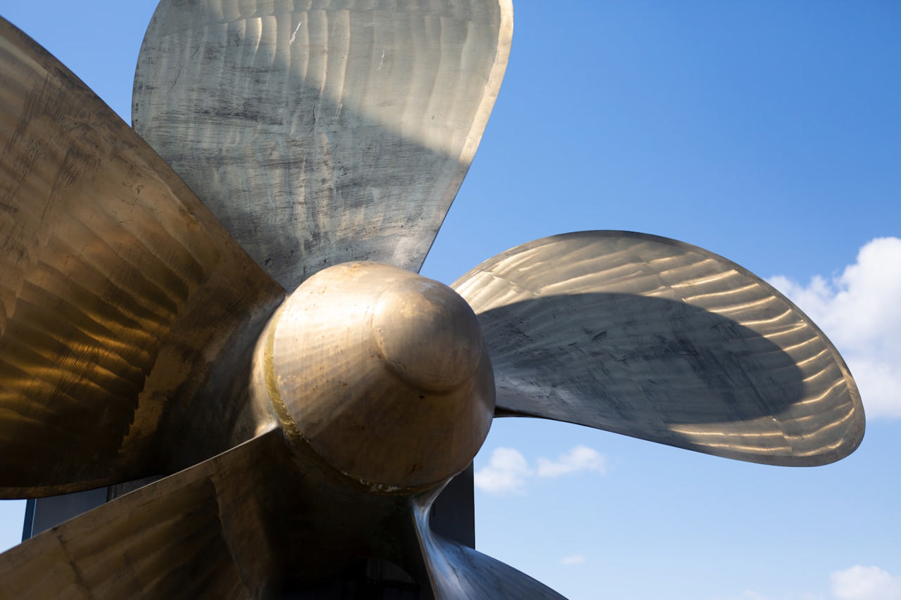 Northwind Bronze 4-Blade Displacement Propeller